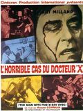 poster de L'Horrible cas du Dr X