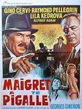 poster de Maigret à Pigalle