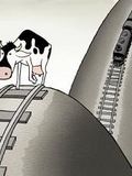 poster de Train en folie