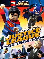 poster de Lego DC Comics Super Heroes : La Ligue des Justiciers - L'Attaque de la Légion maudite