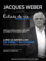 poster de Jacques Weber – Eclats de vie