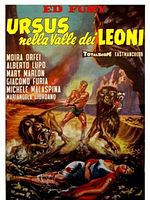 poster de Maciste dans la vallée des lions