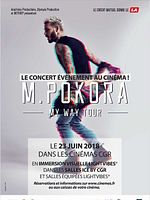 poster de M. Pokora - My way tour (CGR Events)