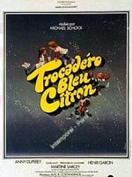 poster de Trocadéro bleu citron