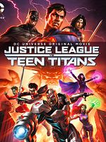 poster de Justice League vs. Teen Titans