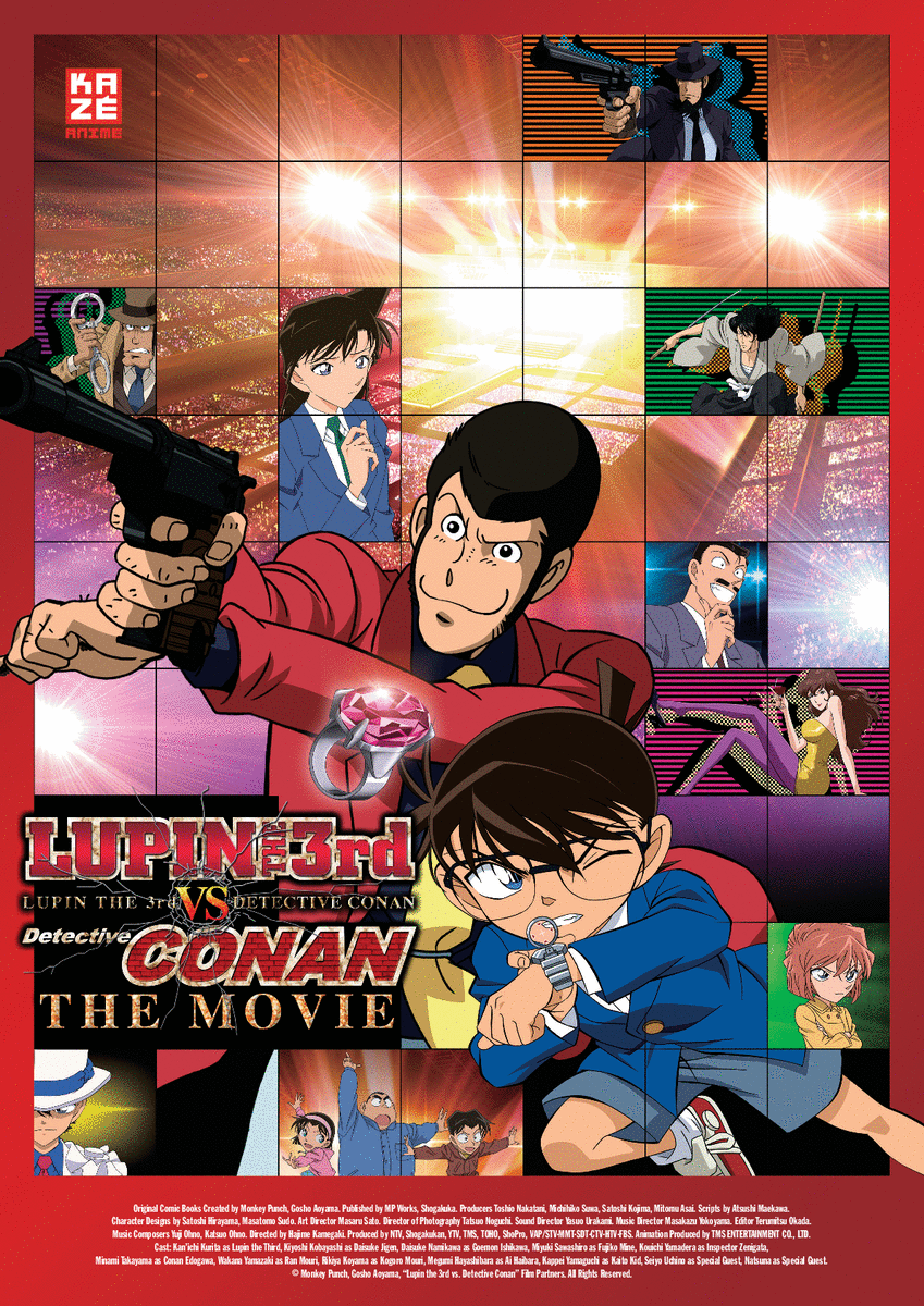 poster de Lupin III VS Détective Conan