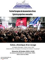 poster de Grèce, chronique d'un ravage
