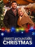 poster de Noël dans mes montagnes