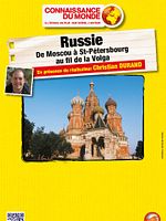 poster de LA Russie - De Moscou à Saint-Petersebourg au fil de la Volga