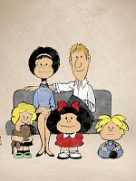 poster de Reading again Mafalda