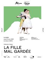 poster de La fille mal gardée (Opéra de Paris)