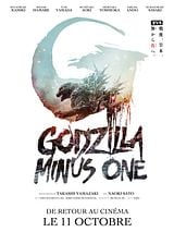 poster du film Godzilla Minus One