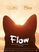 Affiche de Flow, le chat qui n’avait plus peur de l’eau, film à voir en streaming sur Pygargue