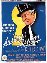 Affiche de Arsene Lupin détective, film à voir en streaming sur Pygargue