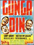 Affiche de Gunga Din, film à voir en streaming sur Pygargue