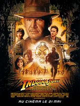 Affiche de Indiana Jones et le Royaume du Crâne de Cristal, film à voir en streaming sur Pygargue