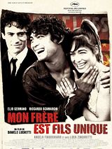 Affiche de Mon frère est fils unique, film à voir en streaming sur Pygargue