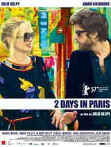 Affiche de 2 Days in Paris, film à voir en streaming sur Pygargue