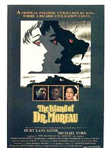 Affiche de L'Ile du Docteur Moreau, film à voir en streaming sur Pygargue