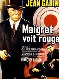 Affiche de Maigret voit rouge, film à voir en streaming sur Pygargue