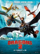 Affiche de Dragons 2, film à voir en streaming sur Pygargue