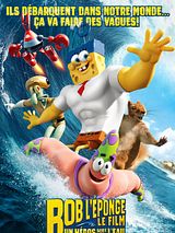 Affiche de Bob l'éponge - Le film : Un héros sort de l'eau, film à voir en streaming sur Pygargue