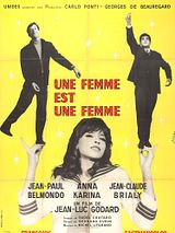 Affiche de Une Femme est une femme, film à voir en streaming sur Pygargue