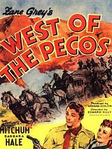 Affiche de A l'ouest du Pecos, film à voir en streaming sur Pygargue