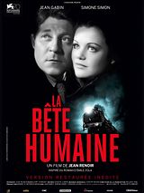 Affiche de La Bête humaine, film à voir en streaming sur Pygargue