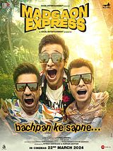 Affiche de Madgaon Express, film à voir en streaming sur Pygargue