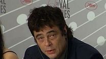 "Jimmy P." : Benicio Del Toro, A. Desplechin et M. Amalric en conférence de presse