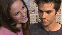 image de Wes Ball, Dylan O'Brien, Will Poulter, Kaya Scodelario Interview : Le Labyrinthe