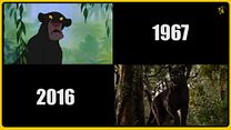 image de Le Livre de la Jungle : 1967 vs 2016