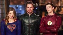 Les stars de Flash, Arrow, Supergirl et Legends of Tomorrow dévoilent le cross-over au magazine EW