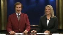 image de Will Ferrell co-présente un journal local déguisé en Ron Burgundy 