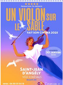 Affiche de Un Violon sur le Sable fait son Cinéma, film à voir en streaming sur Pygargue