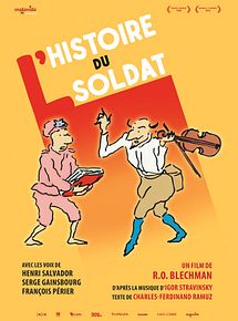 Affiche de L'Histoire du soldat, film à voir en streaming sur Pygargue