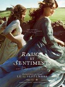 Affiche de Raison et sentiments, film à voir en streaming sur Pygargue