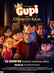 Affiche de Gupi ve Gülmeyen Kral, film à voir en streaming sur Pygargue
