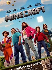Affiche de Minecraft, Le Film, film à voir en streaming sur Pygargue