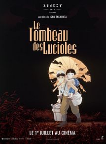 Affiche de Le Tombeau des lucioles, film à voir en streaming sur Pygargue