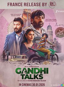 Affiche de Gandhi Talks, film à voir en streaming sur Pygargue