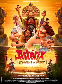Affiche de Astérix - Le Royaume de Nubie, film à voir en streaming sur Pygargue