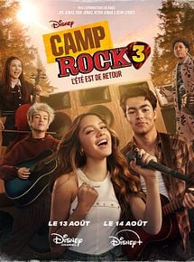 Affiche de Camp Rock 3, film à voir en streaming sur Pygargue