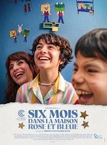 Affiche de Six mois dans la maison rose et bleue, film à voir en streaming sur Pygargue