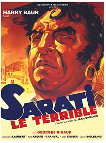 Affiche de Sarati, le terrible, film à voir en streaming sur Pygargue