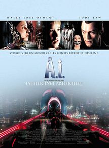 Affiche de A.I. Intelligence artificielle, film à voir en streaming sur Pygargue