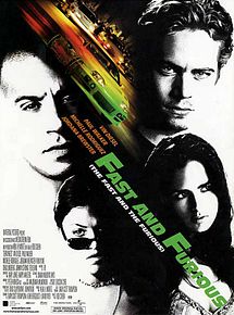 Affiche de Fast & Furious, film à voir en streaming sur Pygargue
