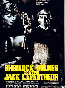 Affiche de Sherlock Holmes contre Jack l'Eventreur, film à voir en streaming sur Pygargue