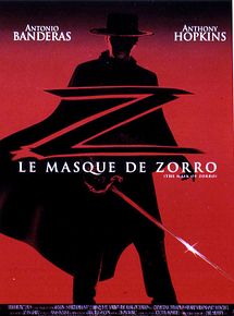 Affiche de Le Masque de Zorro, film à voir en streaming sur Pygargue